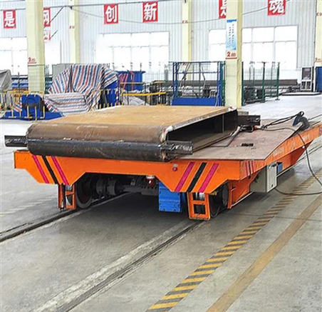 Customized Metallurgy Plant Guided Transfer Carts