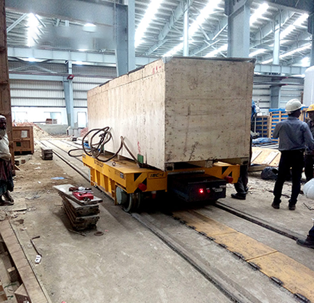 Material Handing Rail Transfer Cart